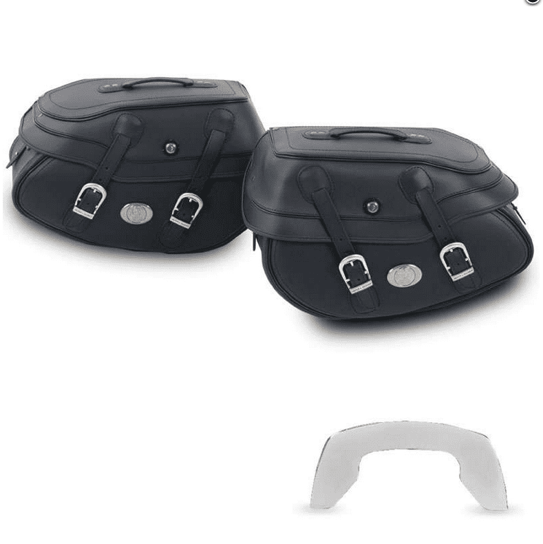 Saddlebag set Buffalo Big black for C-Bow carrier Hepco & Becker