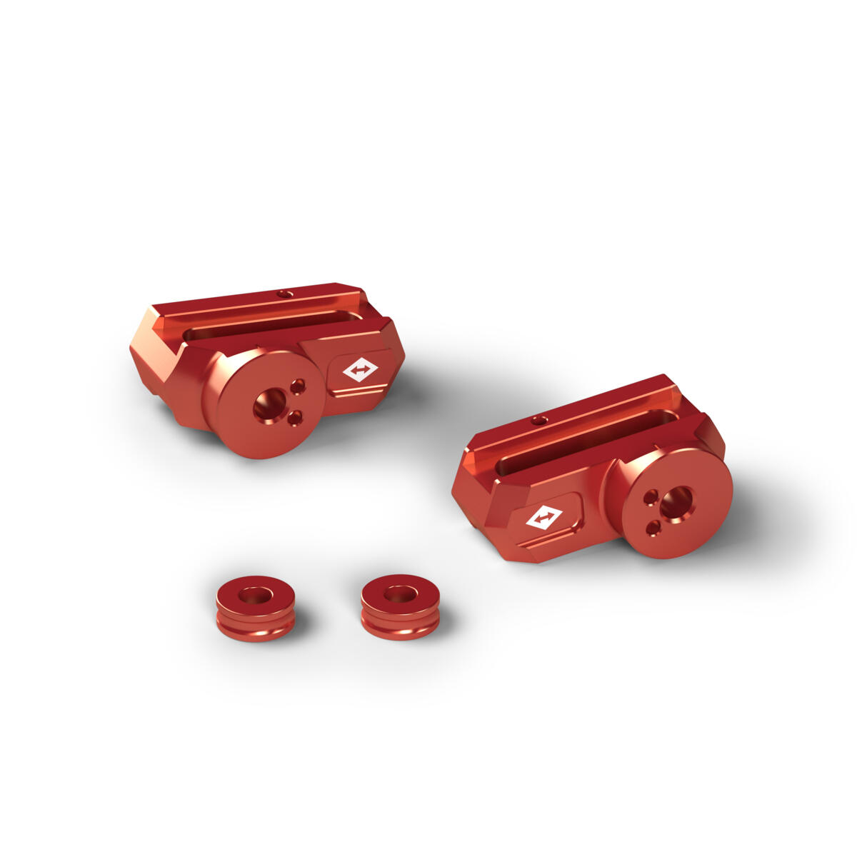Colored finish kit for MT-09 / MT-10 (Bj.21-23) footrest system (B7N-FRSFN-00) Original Yamaha - b7
