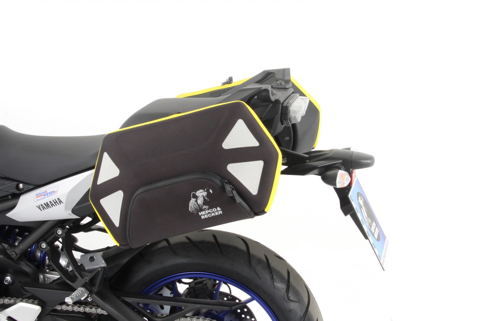 C-Bow side carrier anthracite for Yamaha MT-09 Tracer ABS (Bj.15-) Hepco & Becker