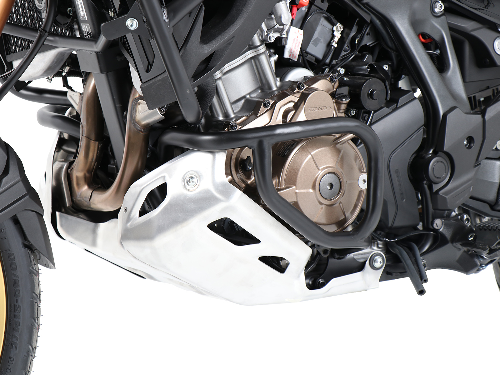 Engine guard black for Honda CRF 1100 Africa Twin Adventure Sports (24-) Hepco & Becker
