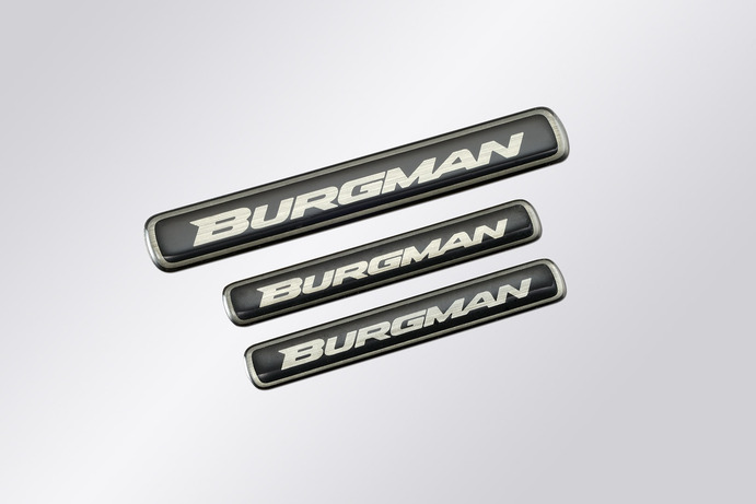 Burgman" lettering for Suzuki Burgman AN650 BJ. 2013-2017/ Burgman AN650 BJ. 2007-2012/ Burgman AN
