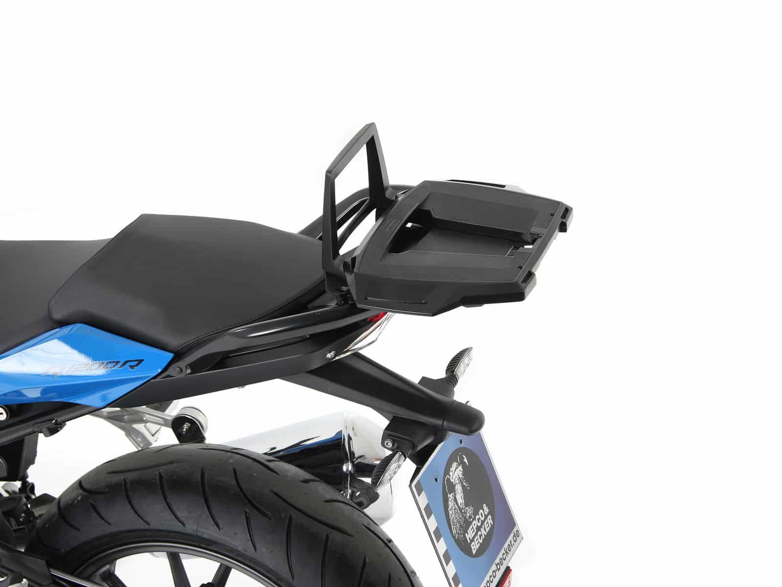 Alurack top case carrier black for original luggage rack for BMW R 1250 RS (19-) Hepco & Becker