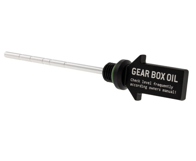 Oil dipstick transmission oil, black matt