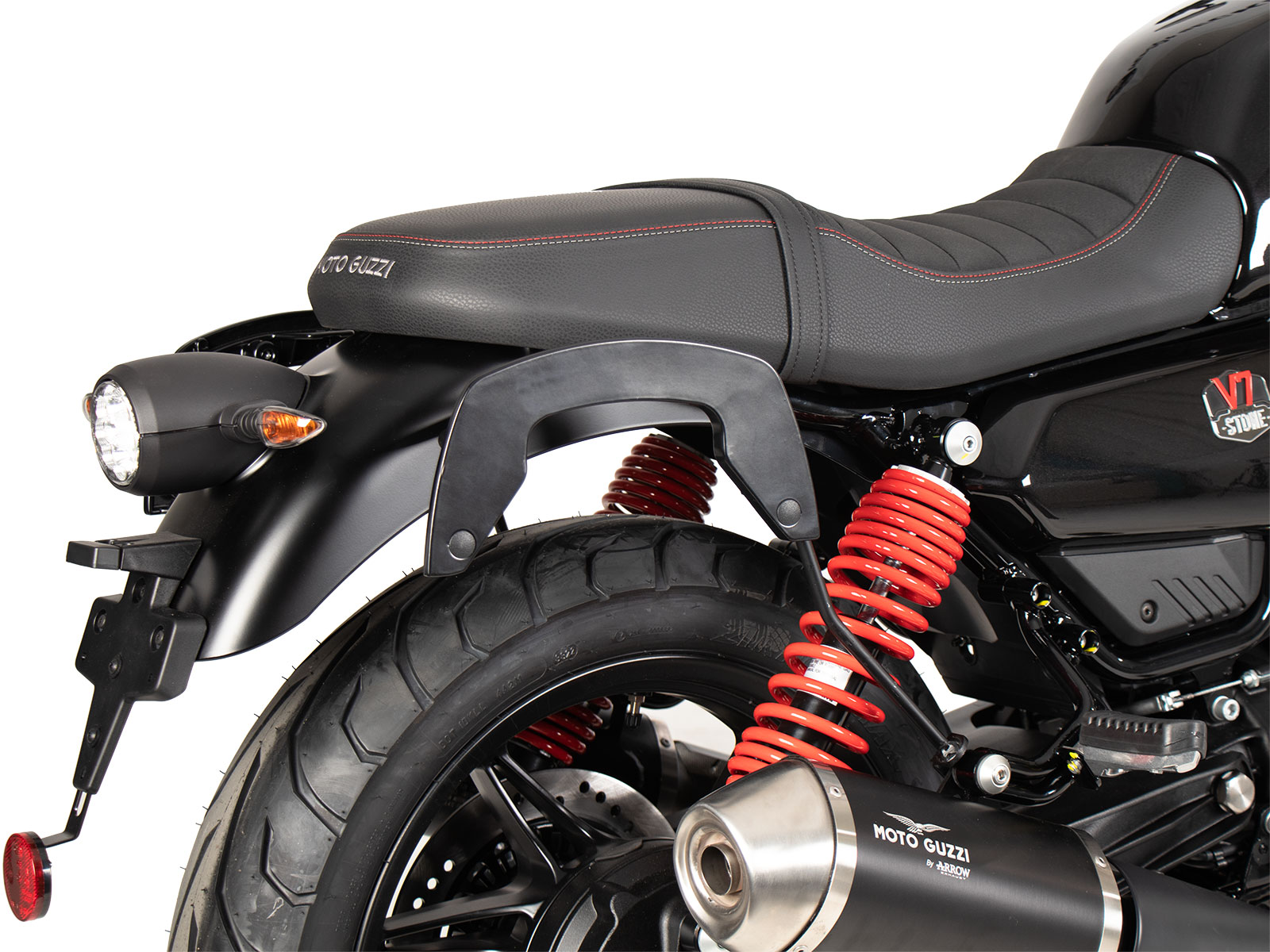 C-Bow side carrier black for Moto Guzzi V7 Stone Special Edition (22-) Hepco & Becker