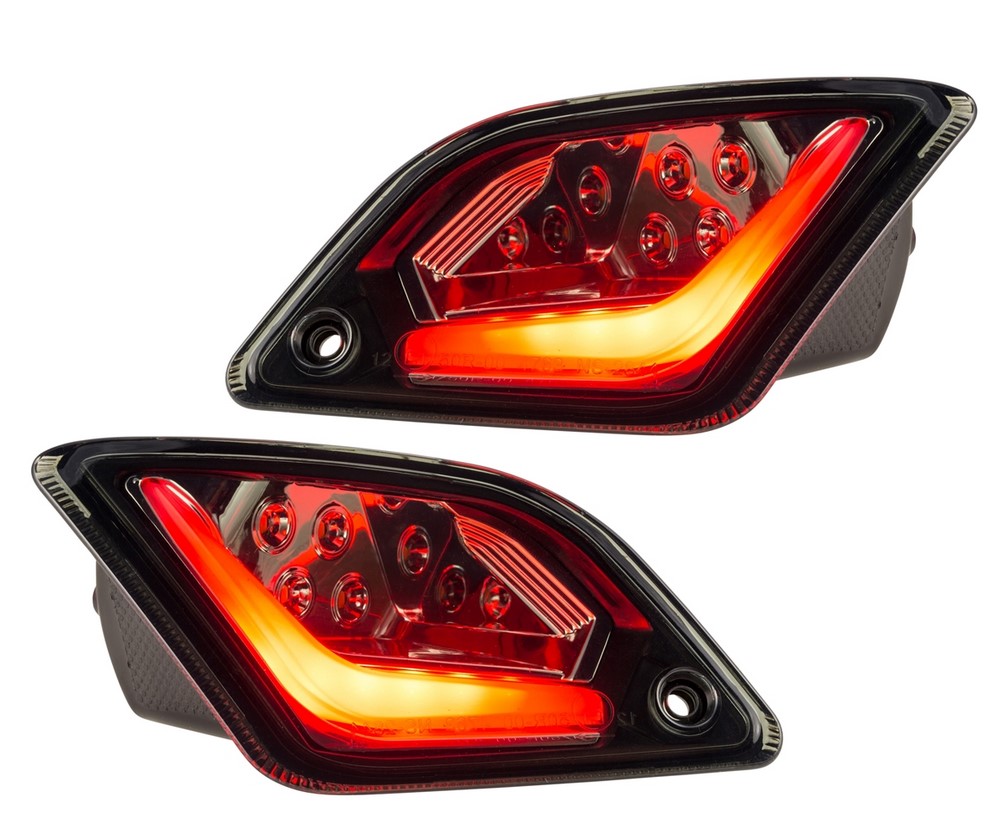 Turn signal kit rear left/right for Vespa GTS/GTS Super/GTV/GT 60/GT/GT L ('03-'13), tinted