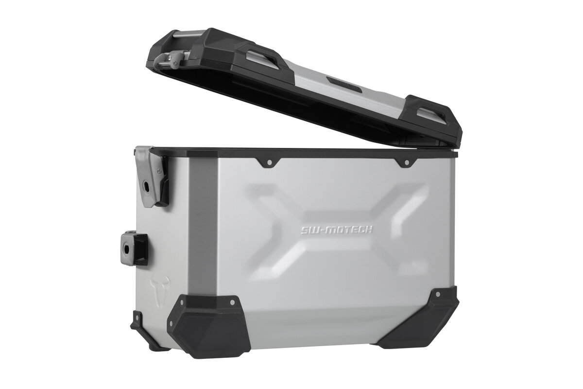 SW-Motech TRAX ADV aluminum case system 2x45L silver for Honda XL 750 Transalp (23-) SW Motech