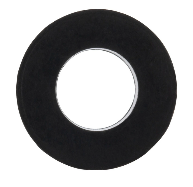 Rubber mounting flyscreen for Vespa, black