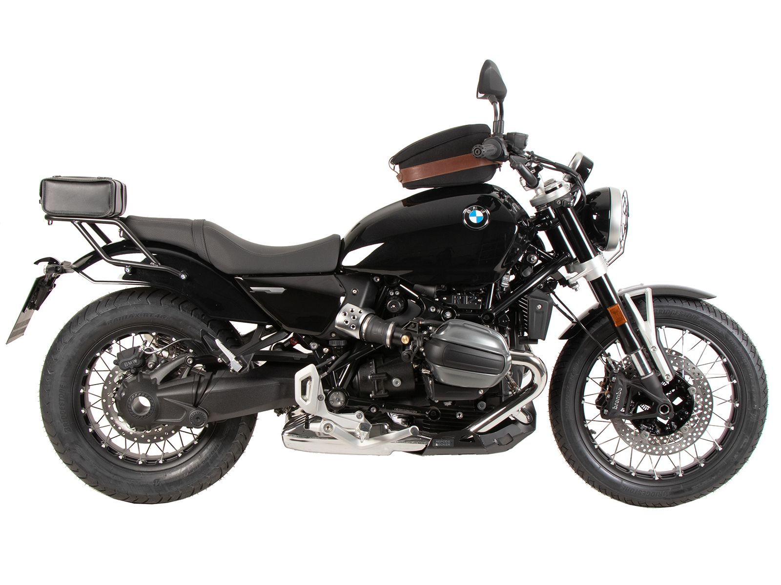 Tubular luggage rack black for BMW R 12 (24-) Hepco & Becker