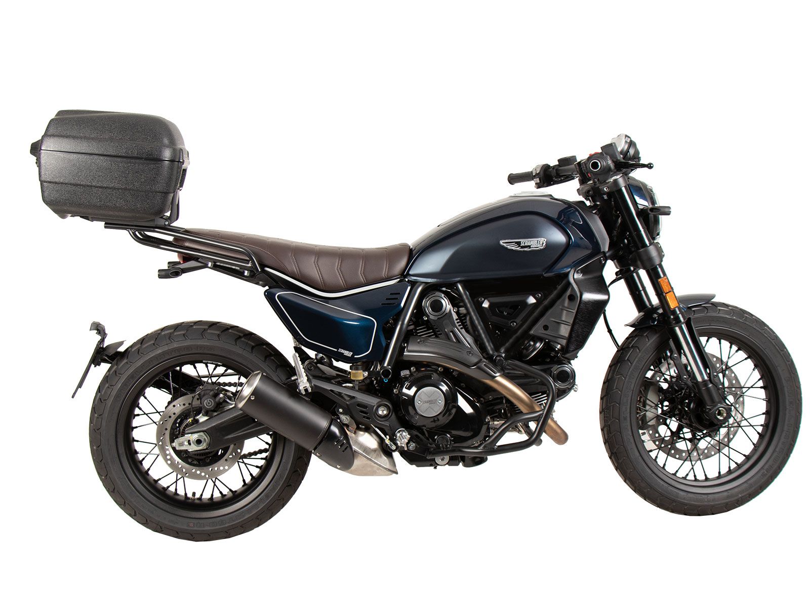 Alurack top case carrier black for Ducati Scrambler 800 Nightshift /Full Throttle (23-)
