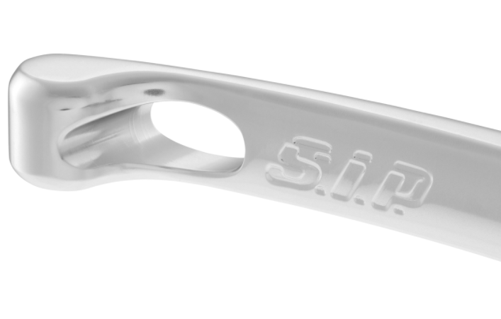 Sport lever set brake left/right for Vespa LX/LXV/S/Primavera/Sprint 50-150ccm, silver