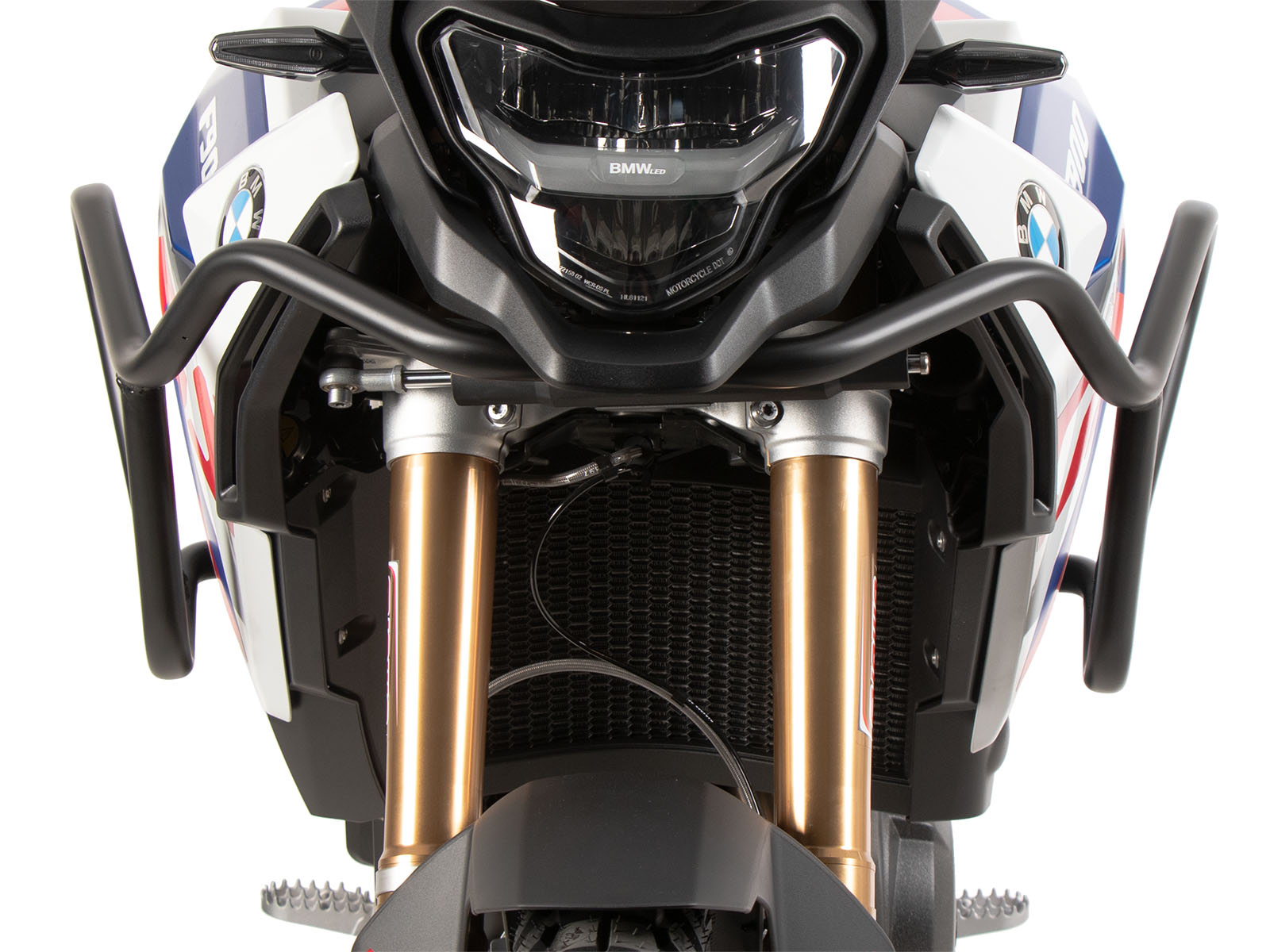 Tank protection bar black for BMW F 900 GS (24-) Hepco & Becker
