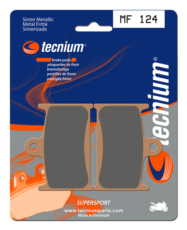 Tecnium Street Performance sintered metal brake pads - MF124