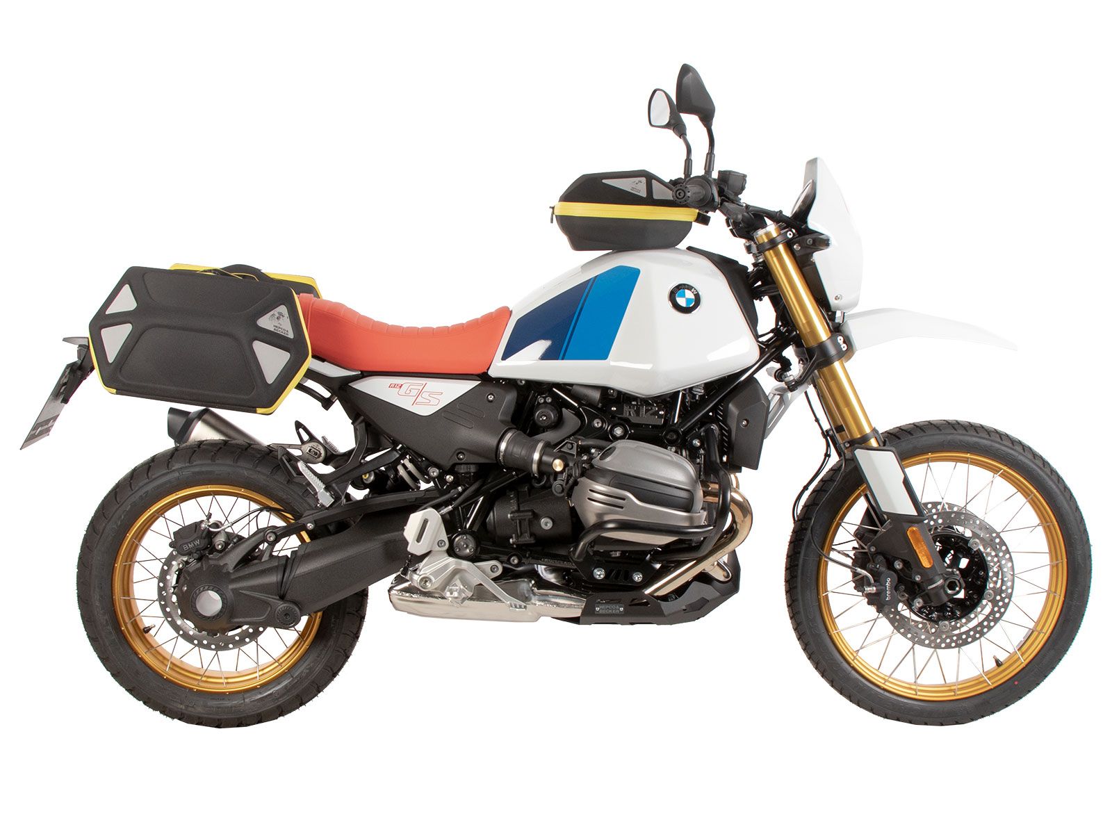 C-Bow side carrier black for BMW R 12 G/S (25-) Hepco & Becker