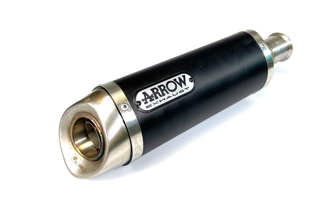 ARROW exhaust DARK THUNDER aluminum for Yamaha YZF-R6 (06-16)
