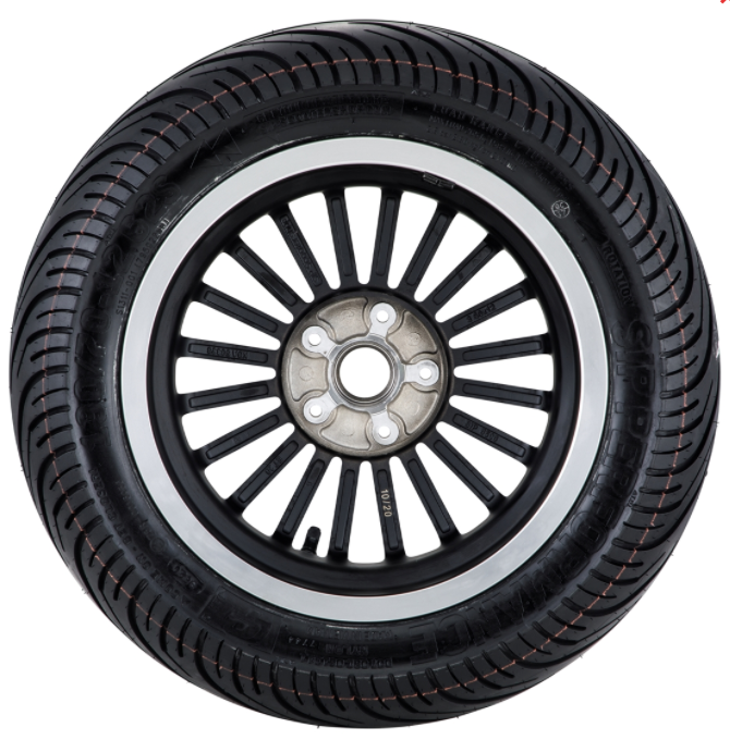 Complete rear wheel 130/70-12 62S TL for Vespa GTS/GTS Super/GTV/GT 60/GT/GT L