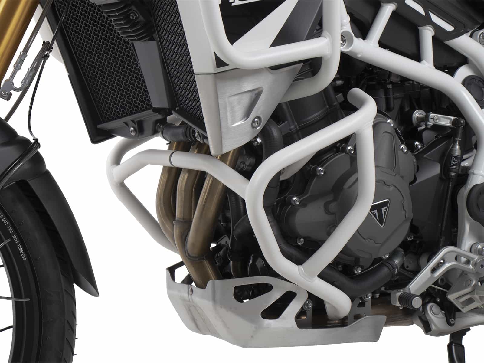 Engine Guard white for Triumph Tiger 900 Rally / GT / PRO (20-) Hepco & Becker