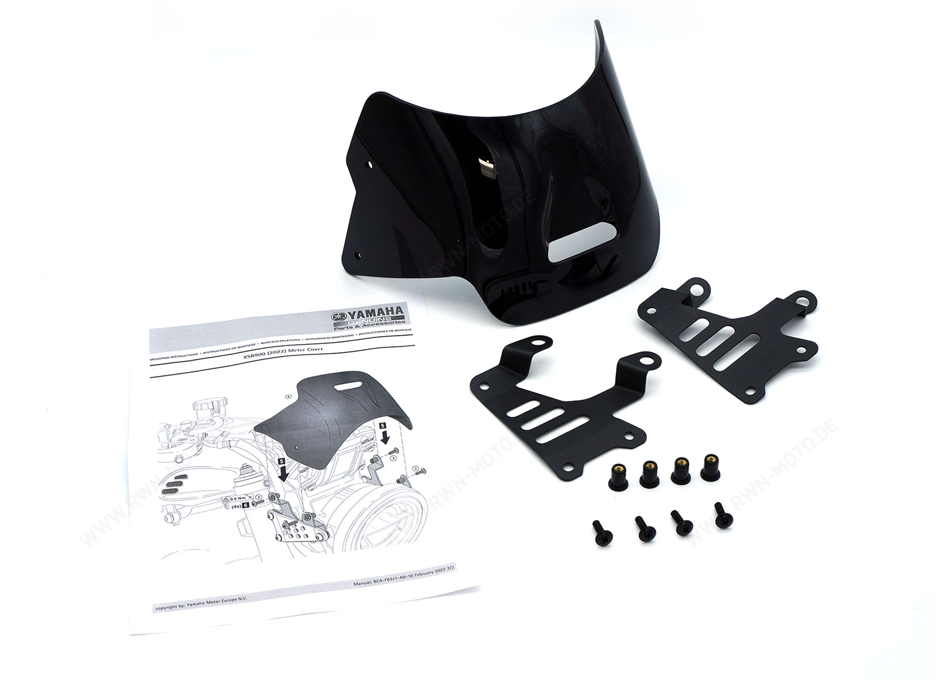Cockpit visor for Yamaha XSR 900 (22-) Original