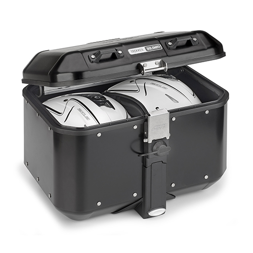 Trekker 46 Dolomiti MONOKEY top case aluminum black Givi