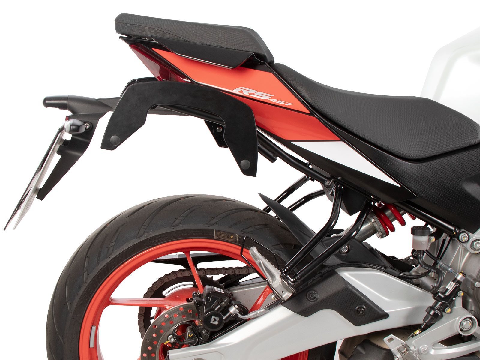 C-Bow side carrier black for Aprilia RS 457 (24-) Hepco & Becker