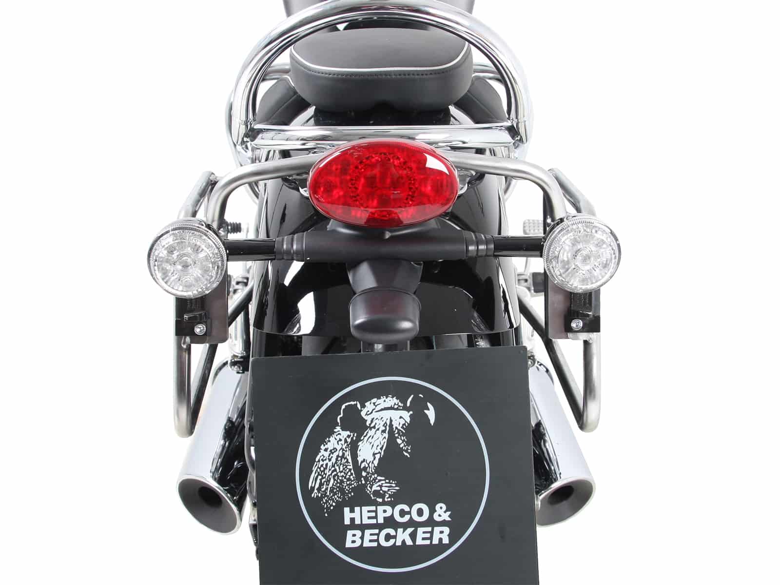 Case carrier chrome for Triumph Bonneville Speedmaster (18-) Hepco & Becker