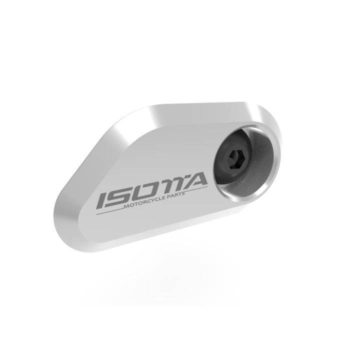 ABS sensor protection silver for Moto Guzzi V100 Mandello S / Stelvio 2024