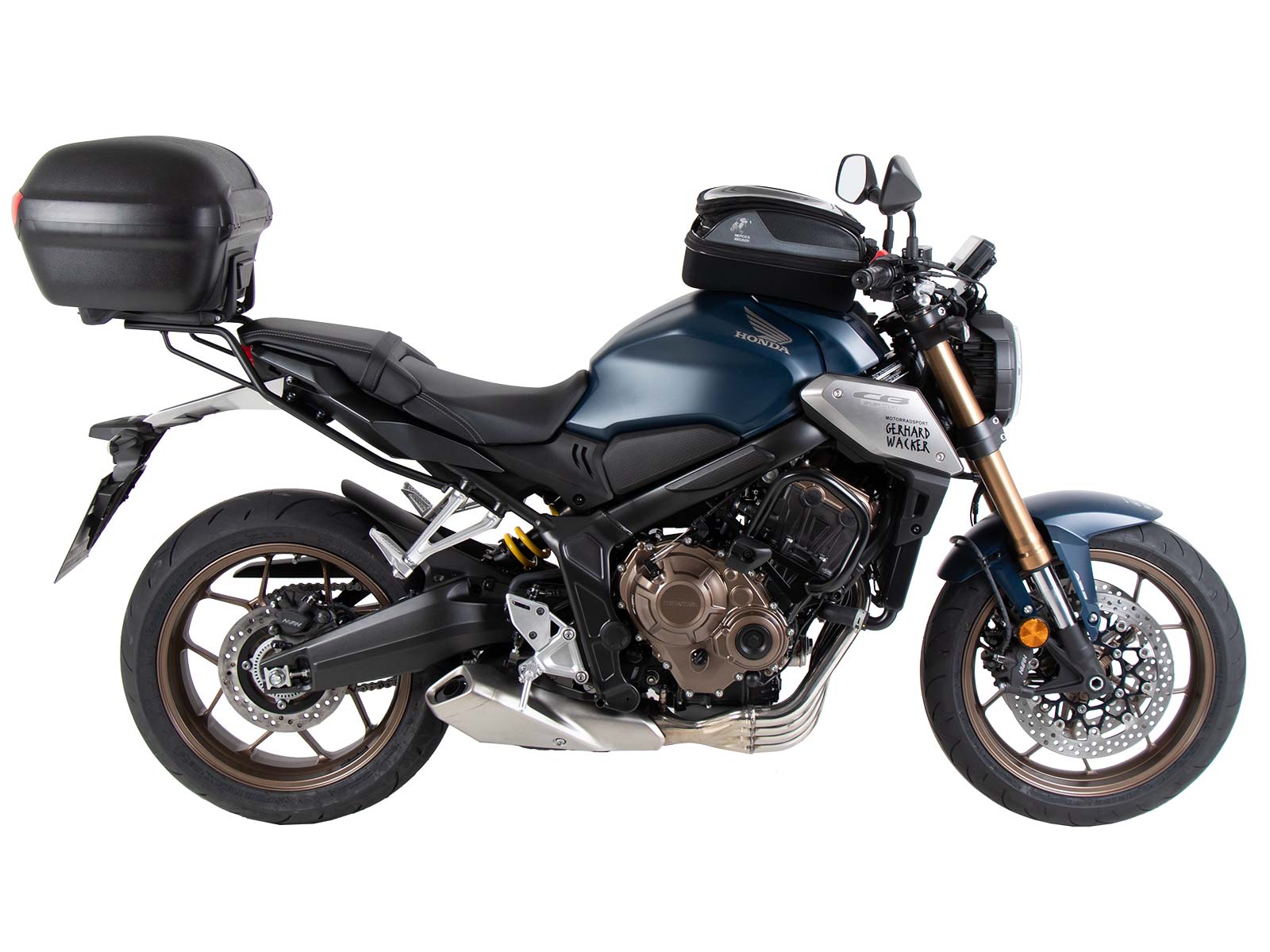 Easyrack top case carrier black for Honda CB 650 R (21-23) Hepco & Becker