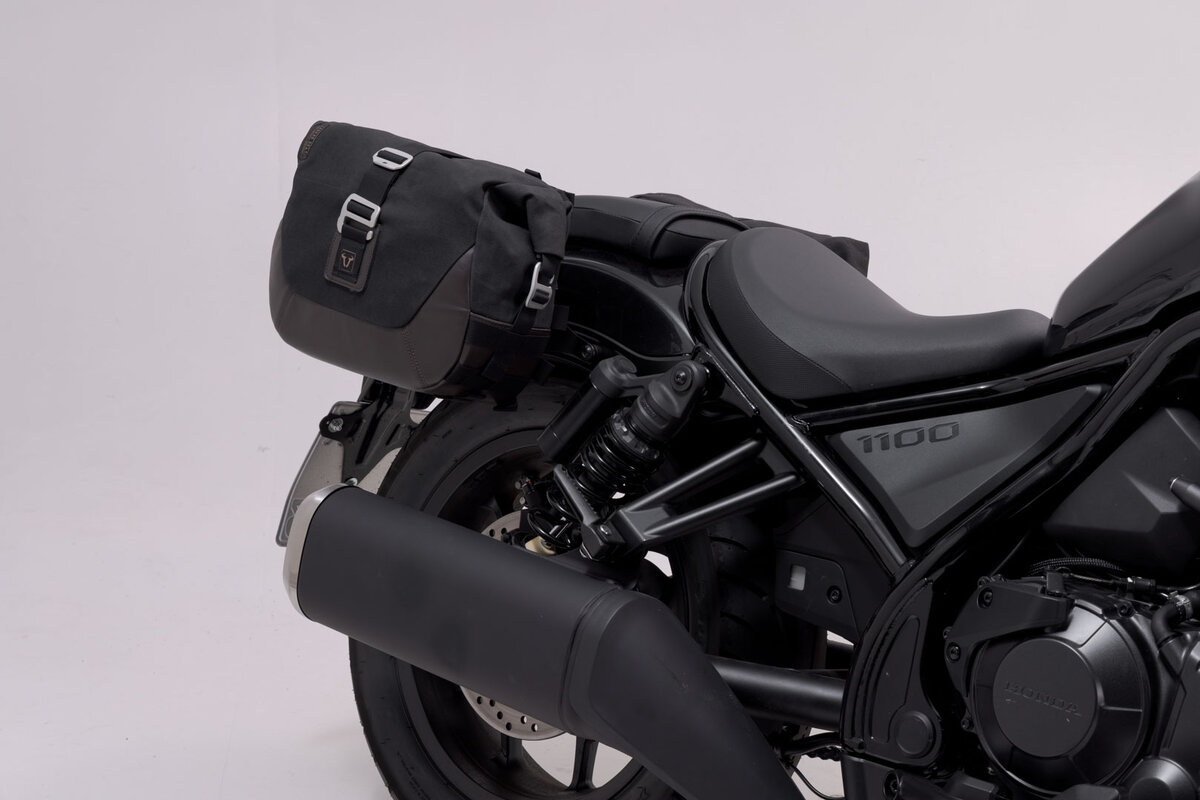 Legend Gear side bag system LC Black Edition for Honda CMX 1100 Rebel /SE (21-)