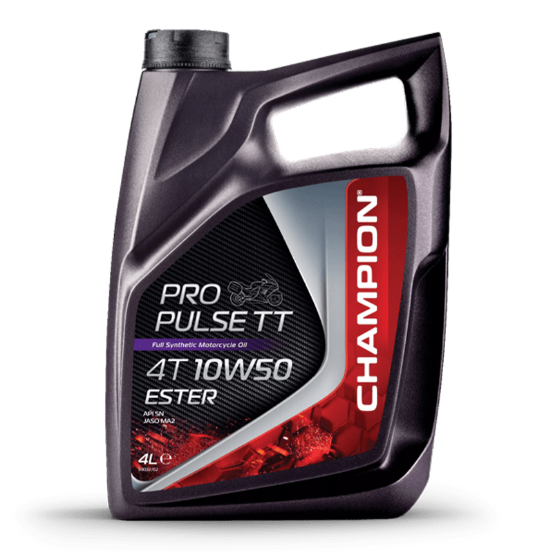 CHAMPION® Pro Pulse TT 4T 10W-50 Ester engine oil - 4 liters
