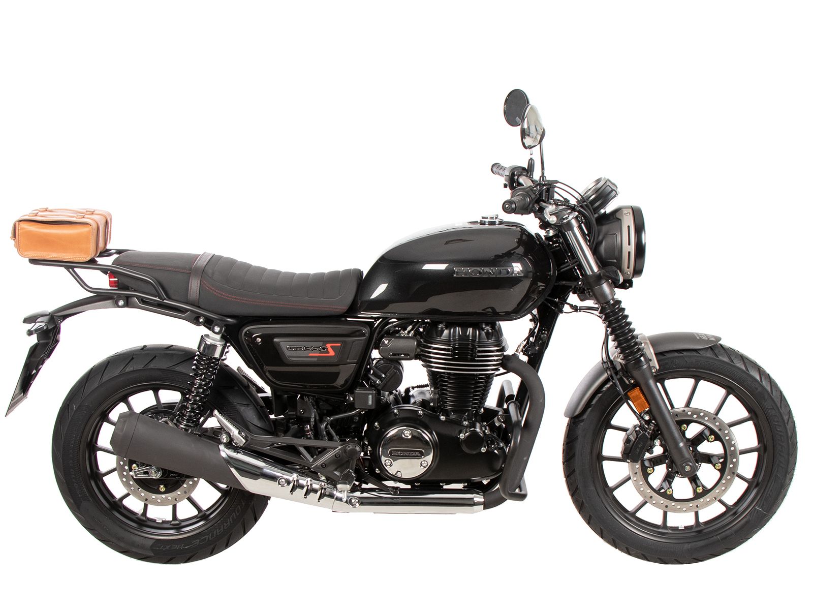 Tubular luggage rack black for Honda GB 350 S (25-) Hepco & Becker