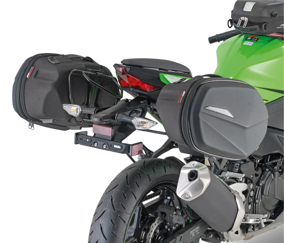 Side pocket set Easylock 25L black Givi