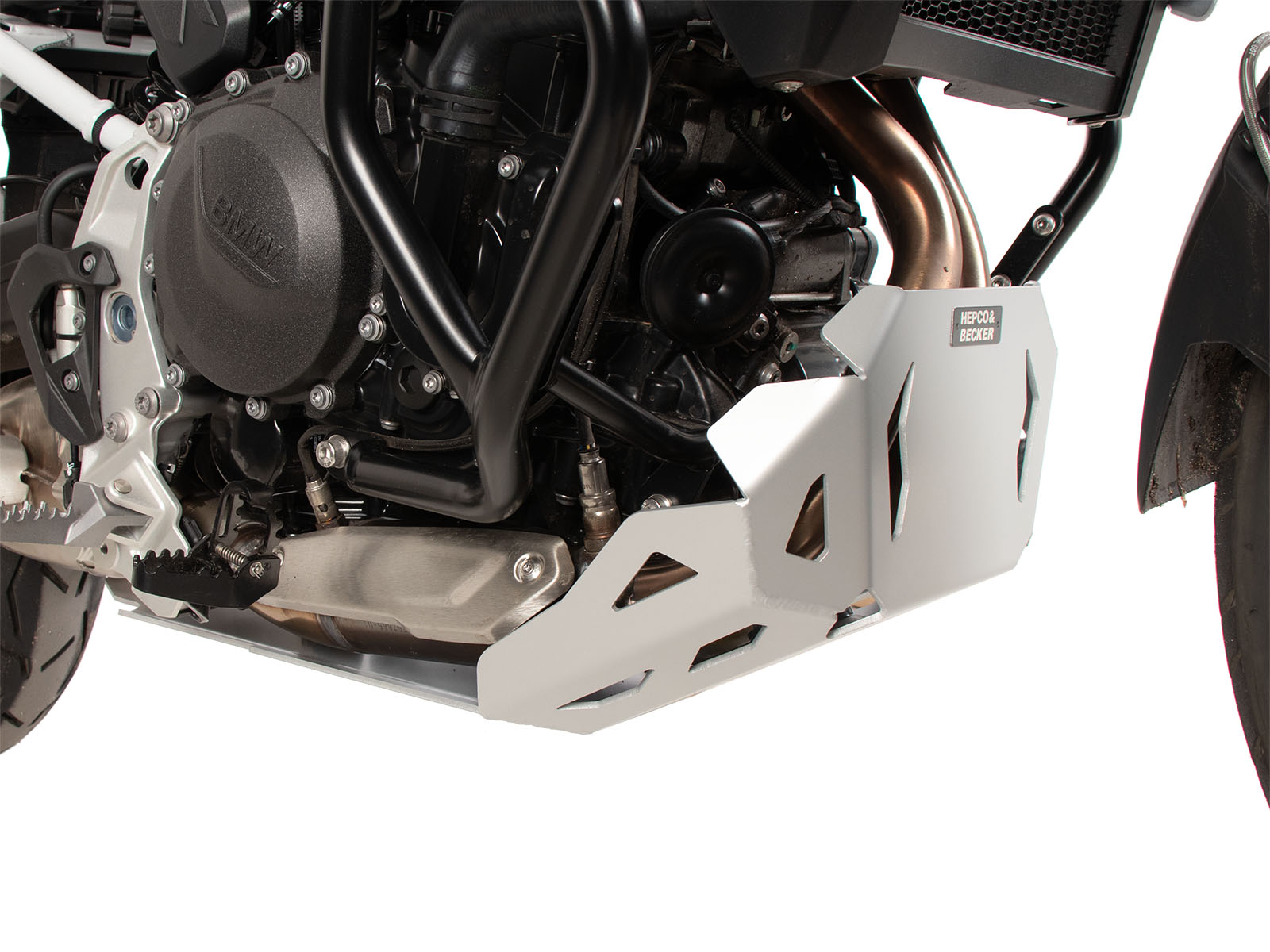 Aluminum engine protection plate for BMW F 800 GS (24-) Hepco & Becker