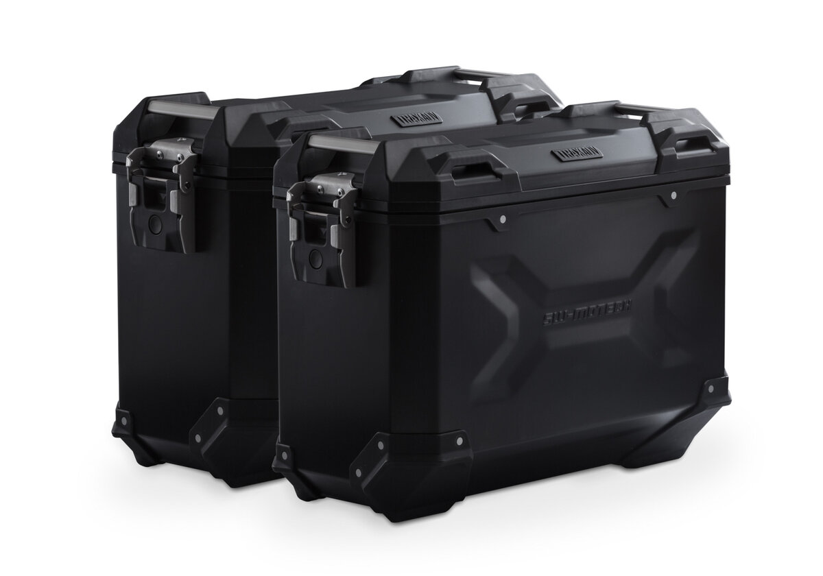 SW-Motech TRAX ADV aluminum case system 2x37L black for Honda XL 750 Transalp (23-) SW Motech