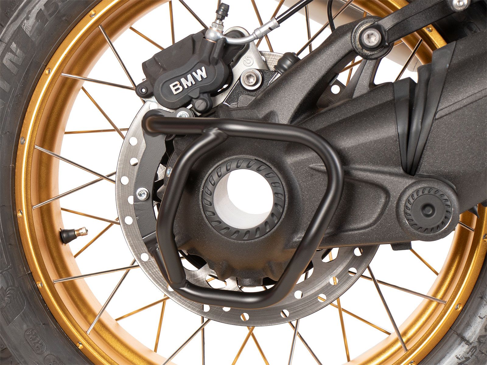 Gimbal protection black for BMW R nineT Racer (17-20) Hepco & Becker