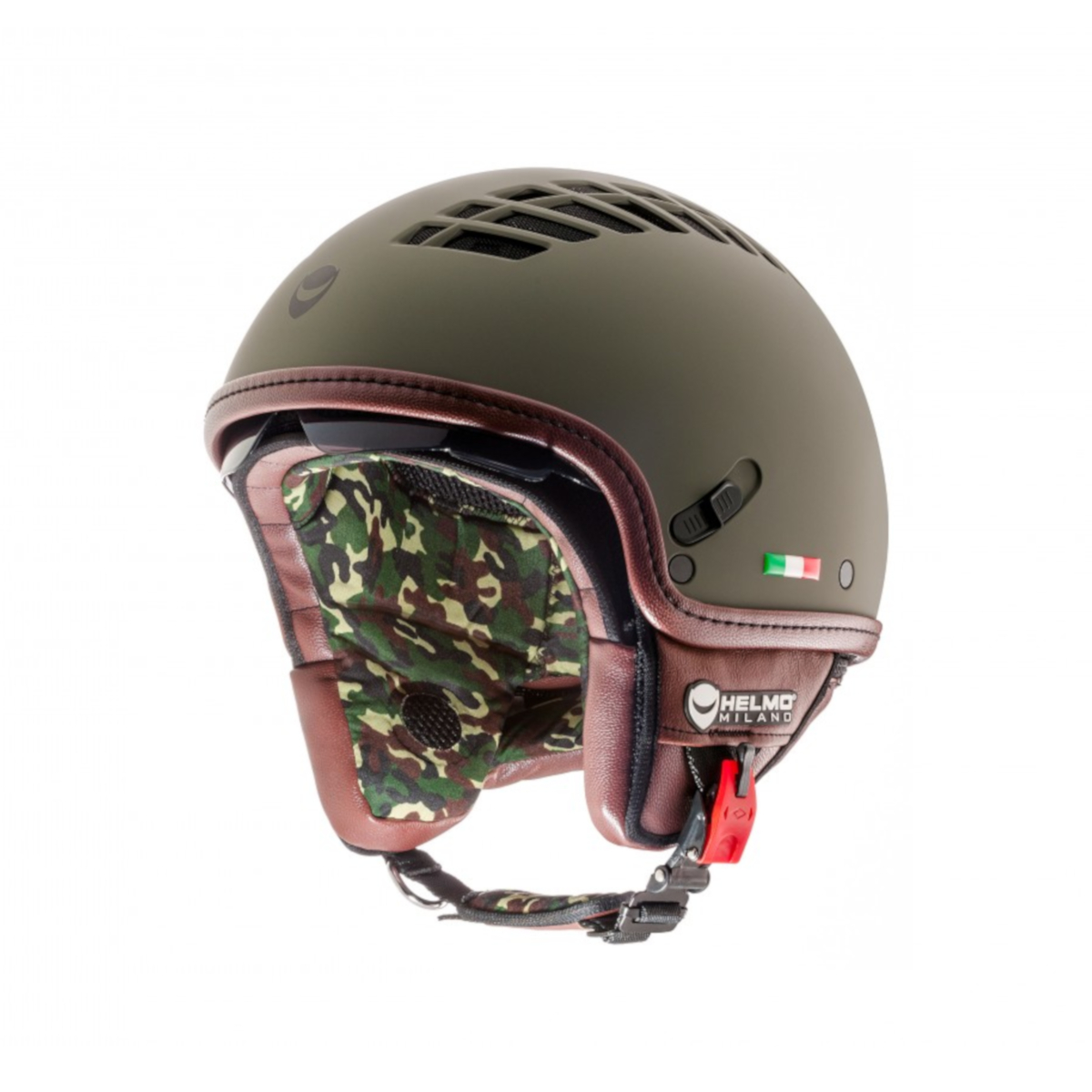 Helmo Milano Demi Jet, ViaColVento, green, matt