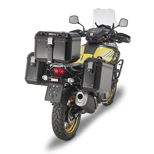 Trekker 46 Dolomiti MONOKEY top case aluminum black Givi