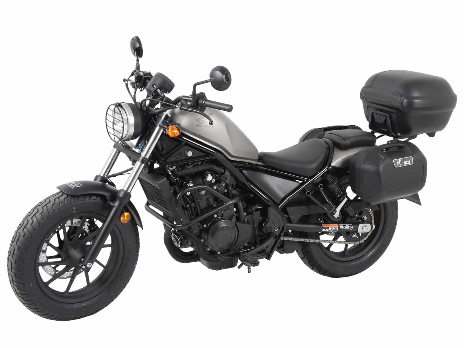 C-Bow side carrier black for Honda CMX 500 Rebel (17-) Hepco & Becker
