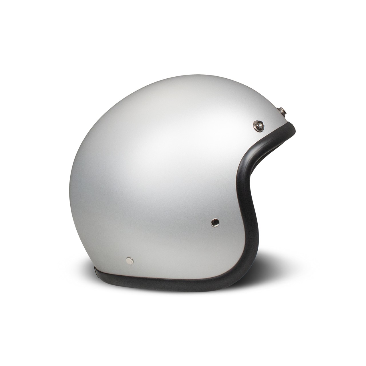 DMD jet helmet Retro, aluminum, matt, aluminum, fiberglass, ECE 22.06