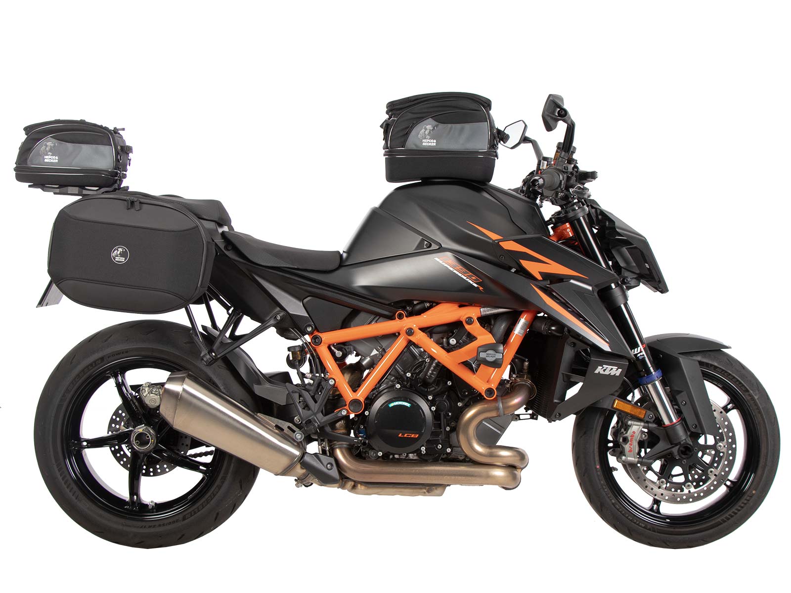 Smartrack rear carrier black for KTM 1390 Super Duke R / EVO (24-) Hepco & Becker