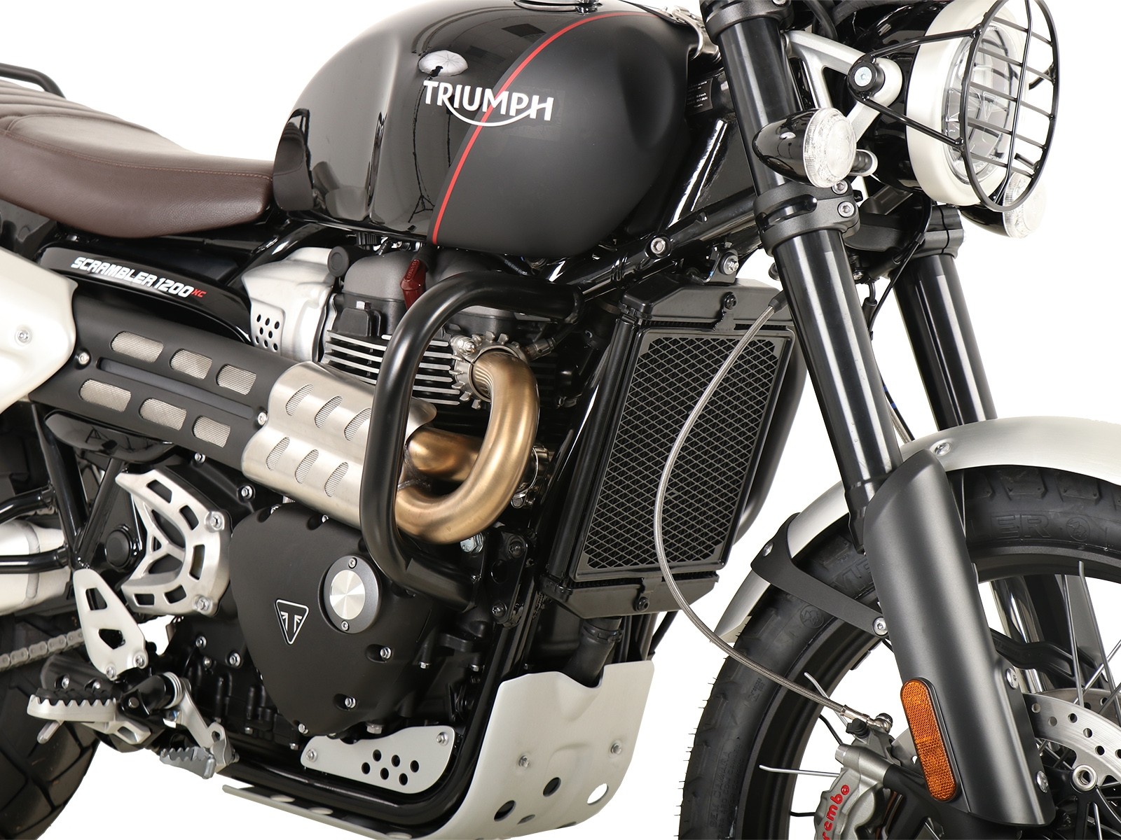 Engine Guard black for Triumph Scrambler (2019-)