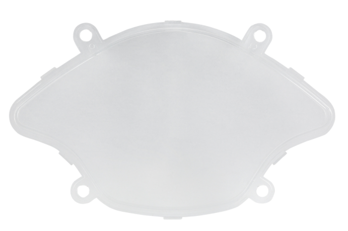 Speedometer glass for Vespa Primavera/Sprint 50-150cc 2T/4T AC, clear