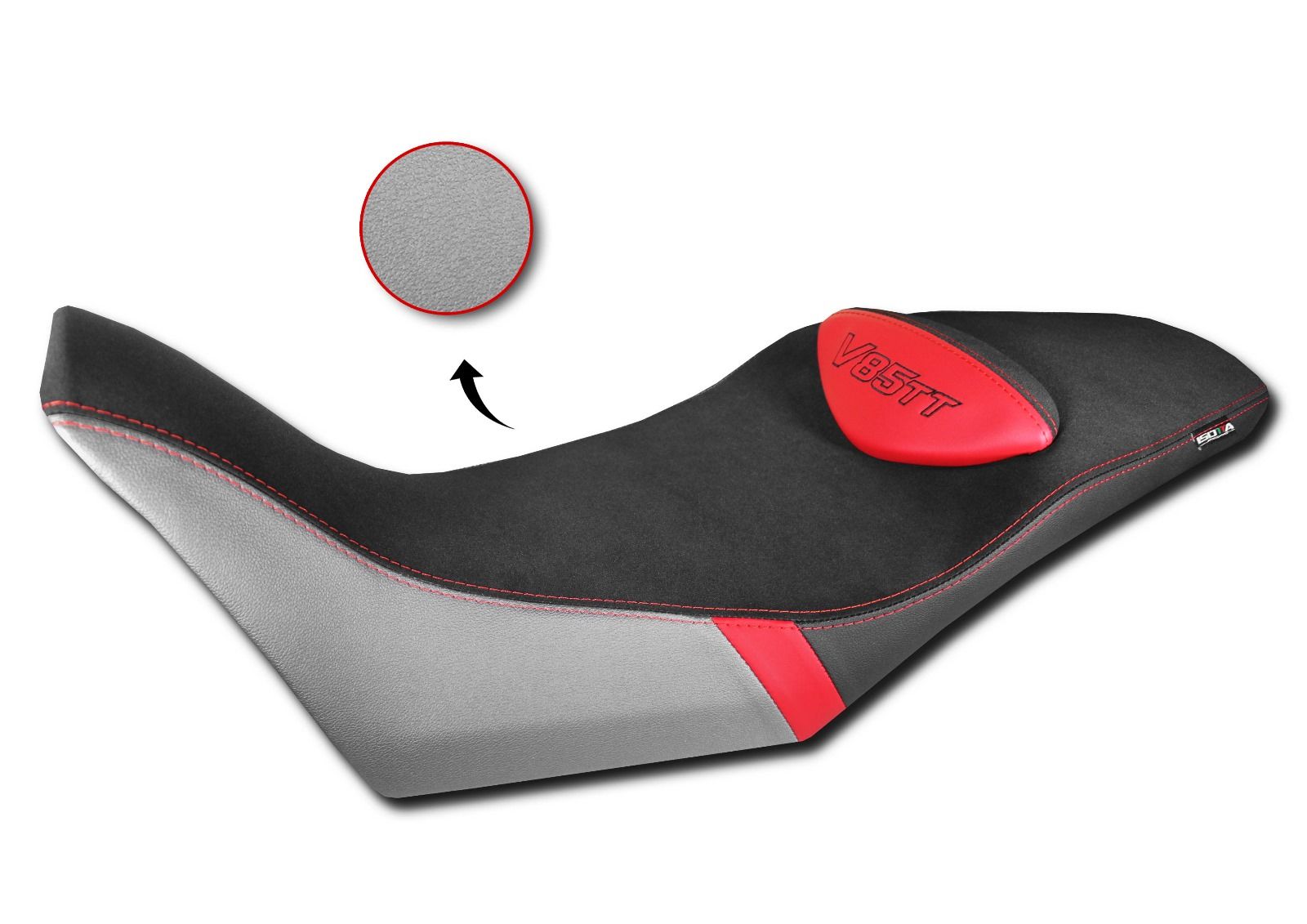 Seat cover Comfort made of 3D fiber for Moto Guzzi V 85 TT (19-23)