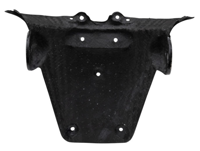 License plate holder for Vespa Primavera/Sprint 50-150cc, Carbon