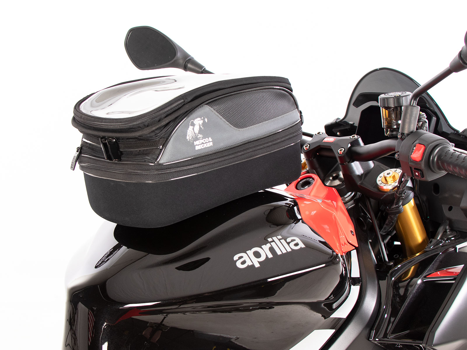 Basic tank ring incl. tank bag closure unit for Aprilia Tuono 660 Factory (22-)
