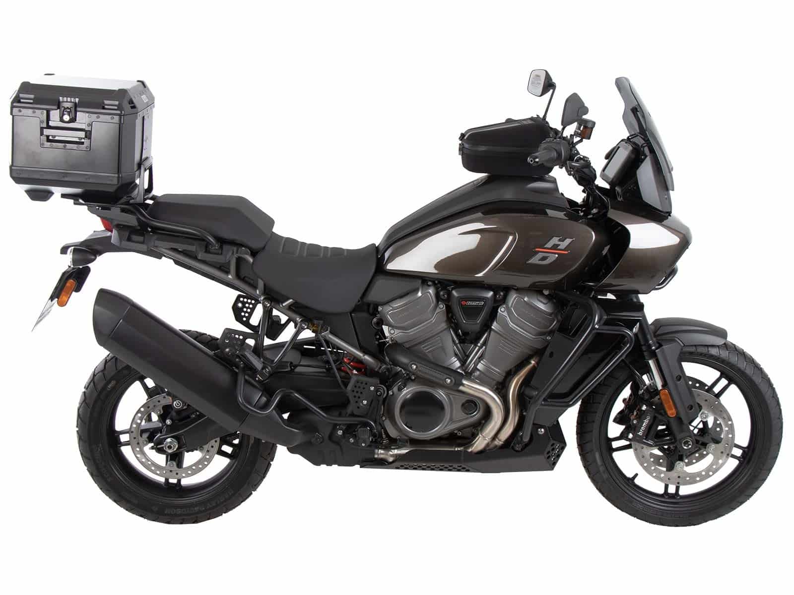 Easyrack Topcaseträger black for Harley Davidson Pan America (21-) Hepco & Becker