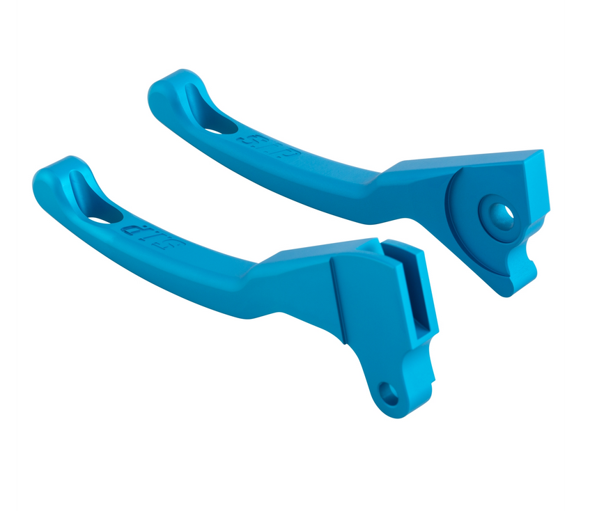 Sport lever set brake Shorty for Vespa LX /LXV /S /Primavera /Sprint 50-150ccm, blue matt