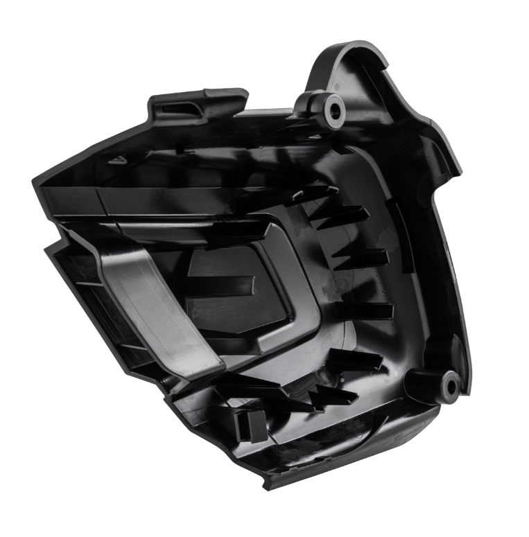 Air intake vario cover ZELIONI for Vespa GTS/GTS Super/GTV HPE 300cc, black matt