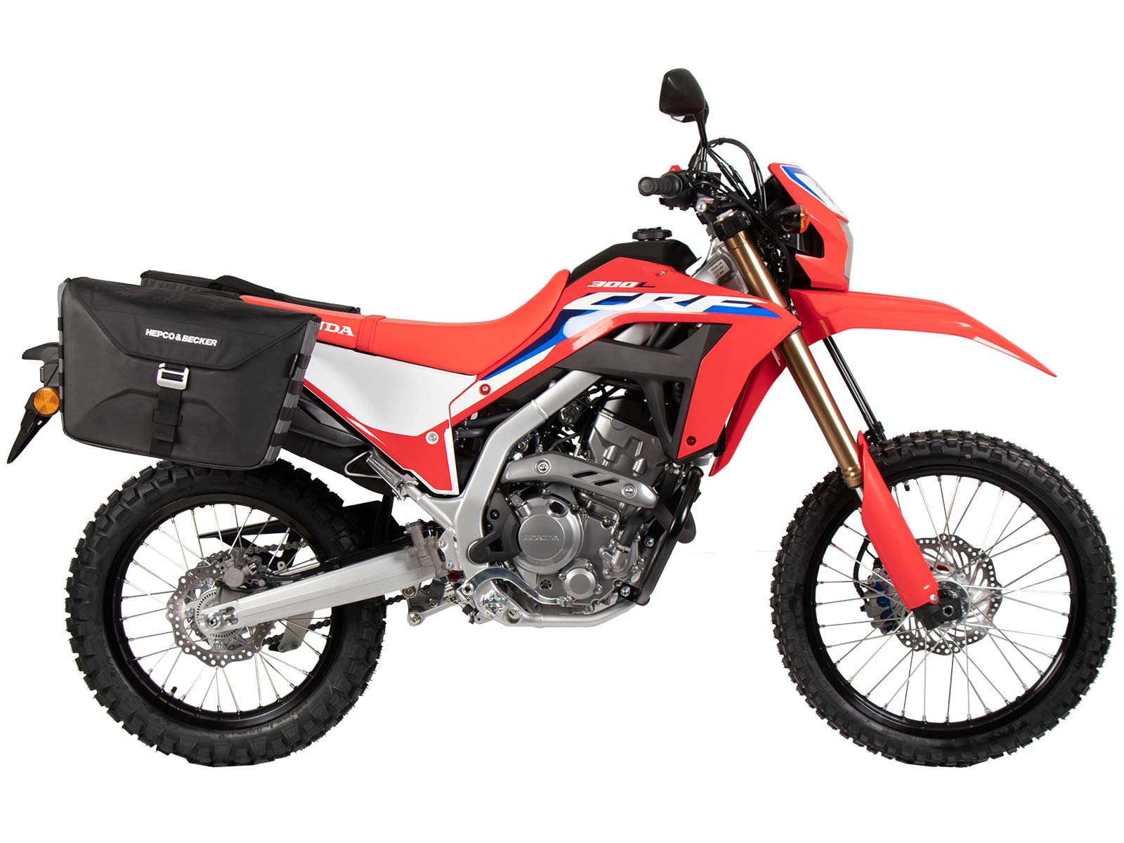 C-Bow side carrier black for Honda CRF 300 Rally (21-) Hepco & Becker