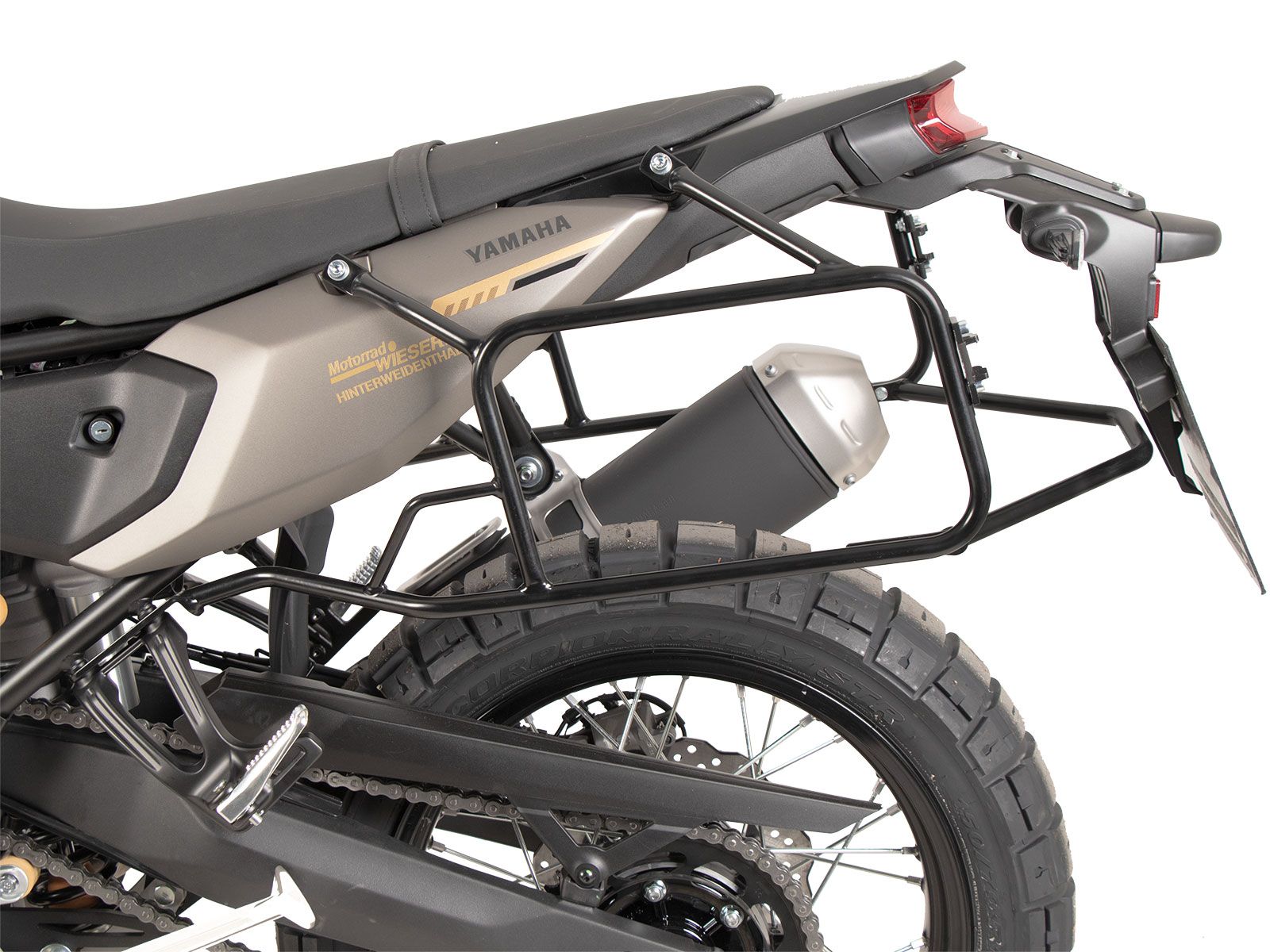 Side case carrier fixed black for Yamaha Ténéré 700 (25-) Hepco & Becker
