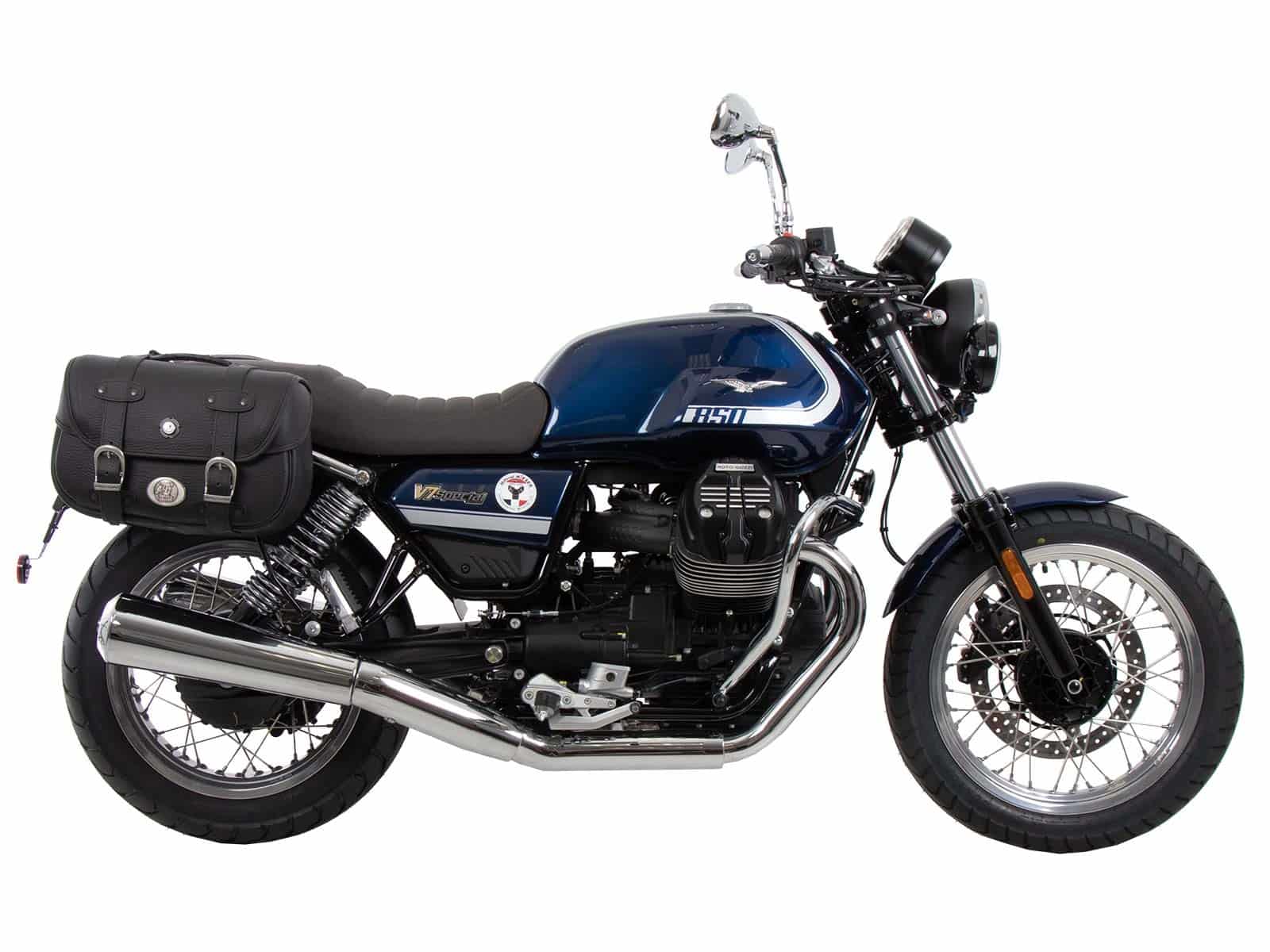 C-Bow side carrier chrome for Moto Guzzi V7 850 Special (25- ) Hepco & Becker