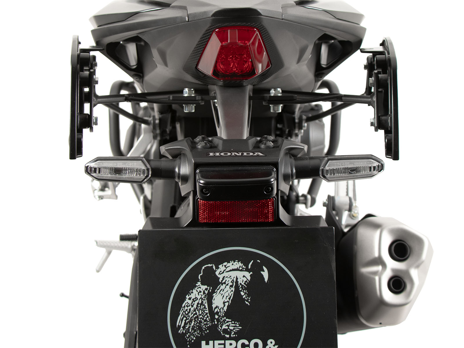 C-Bow side carrier anthracite for Honda CB 500 Hornet (24-) Hepco & Becker